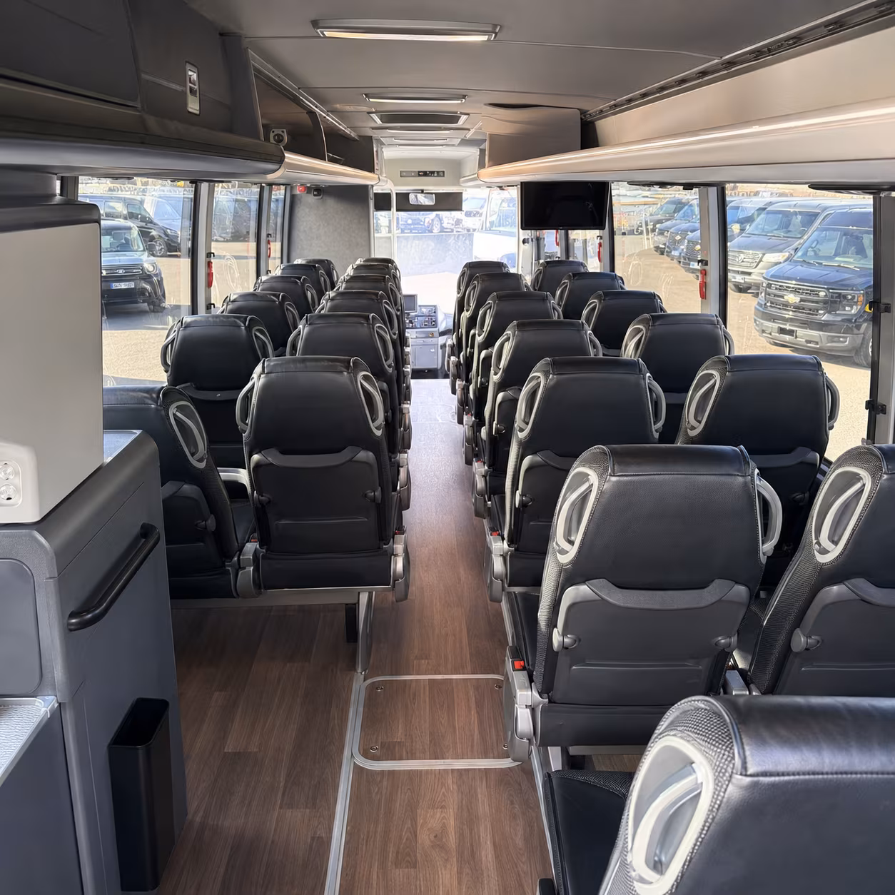charter bus shuttle service for hill air force base personnel and units