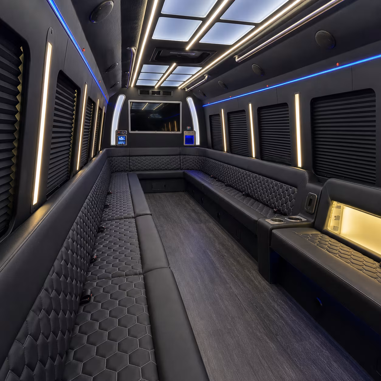 layton party bus inside