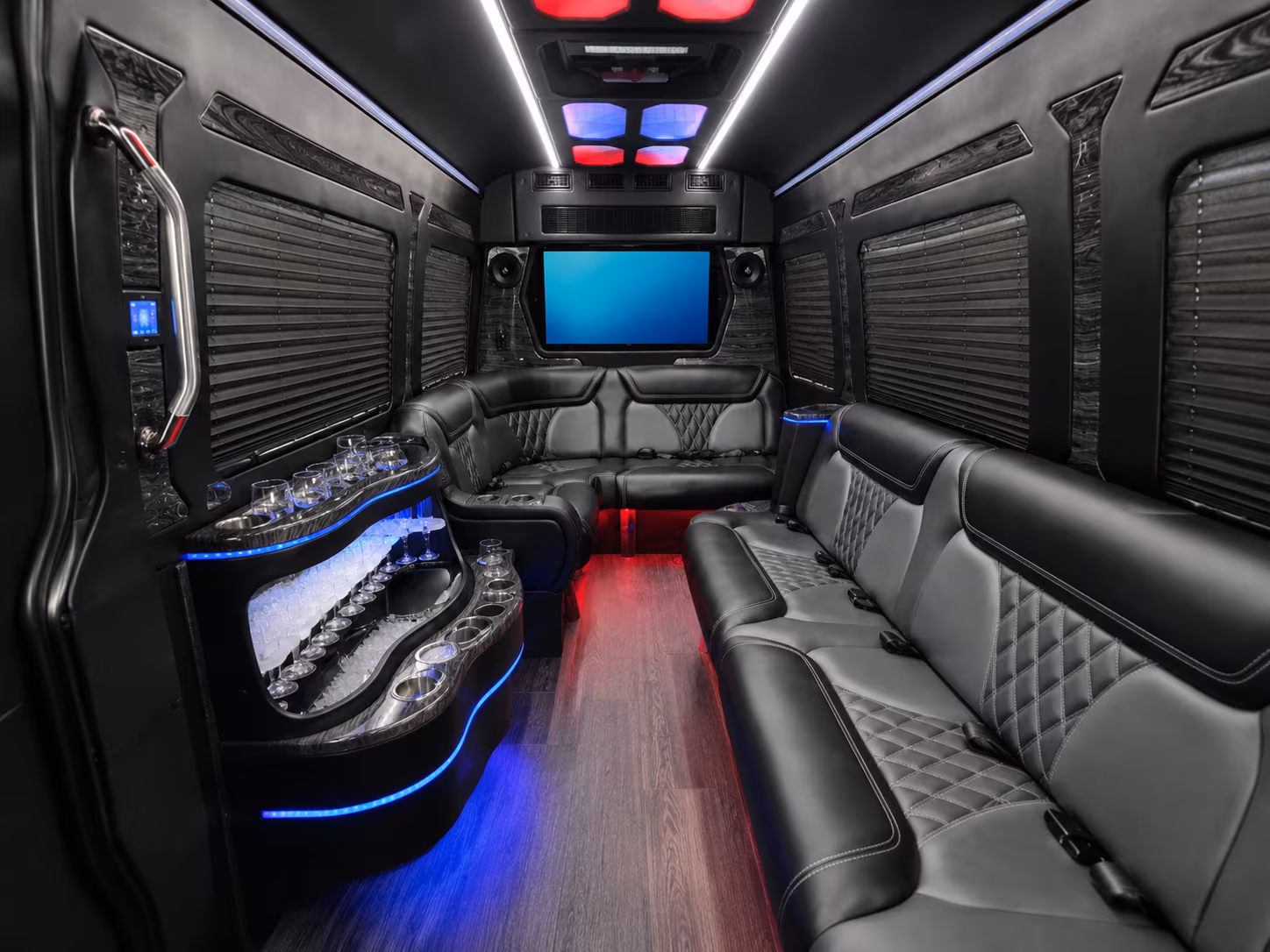 layton sprinter limousine inside