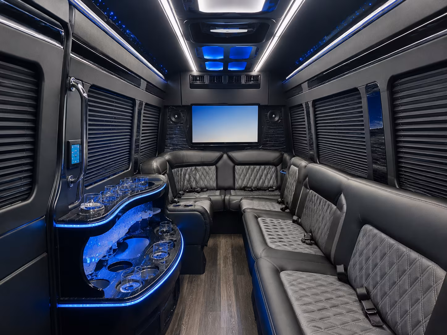 layton sprinter limousine interior