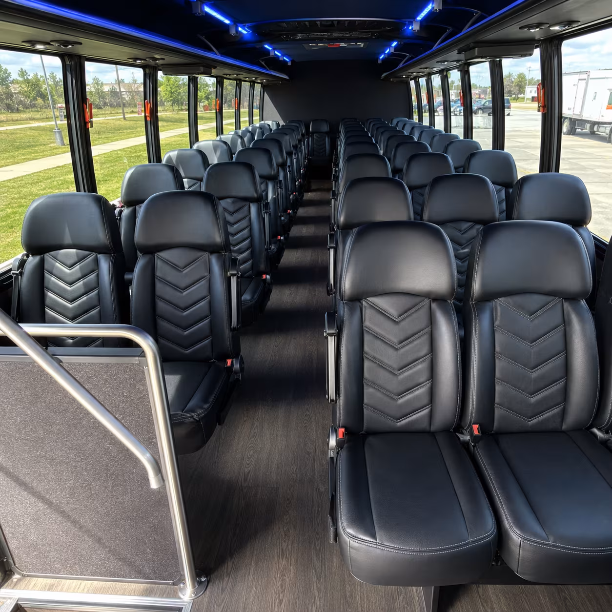 layton wedding transportation onboard seating