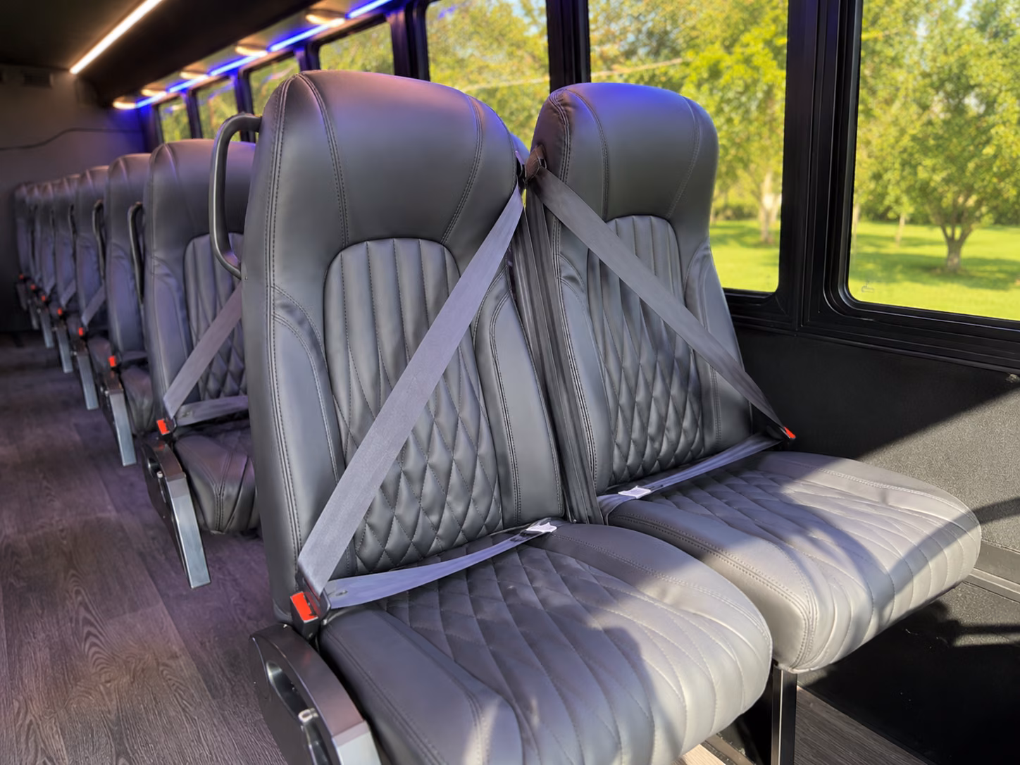 layton wine tour brewery transportation onboard seating