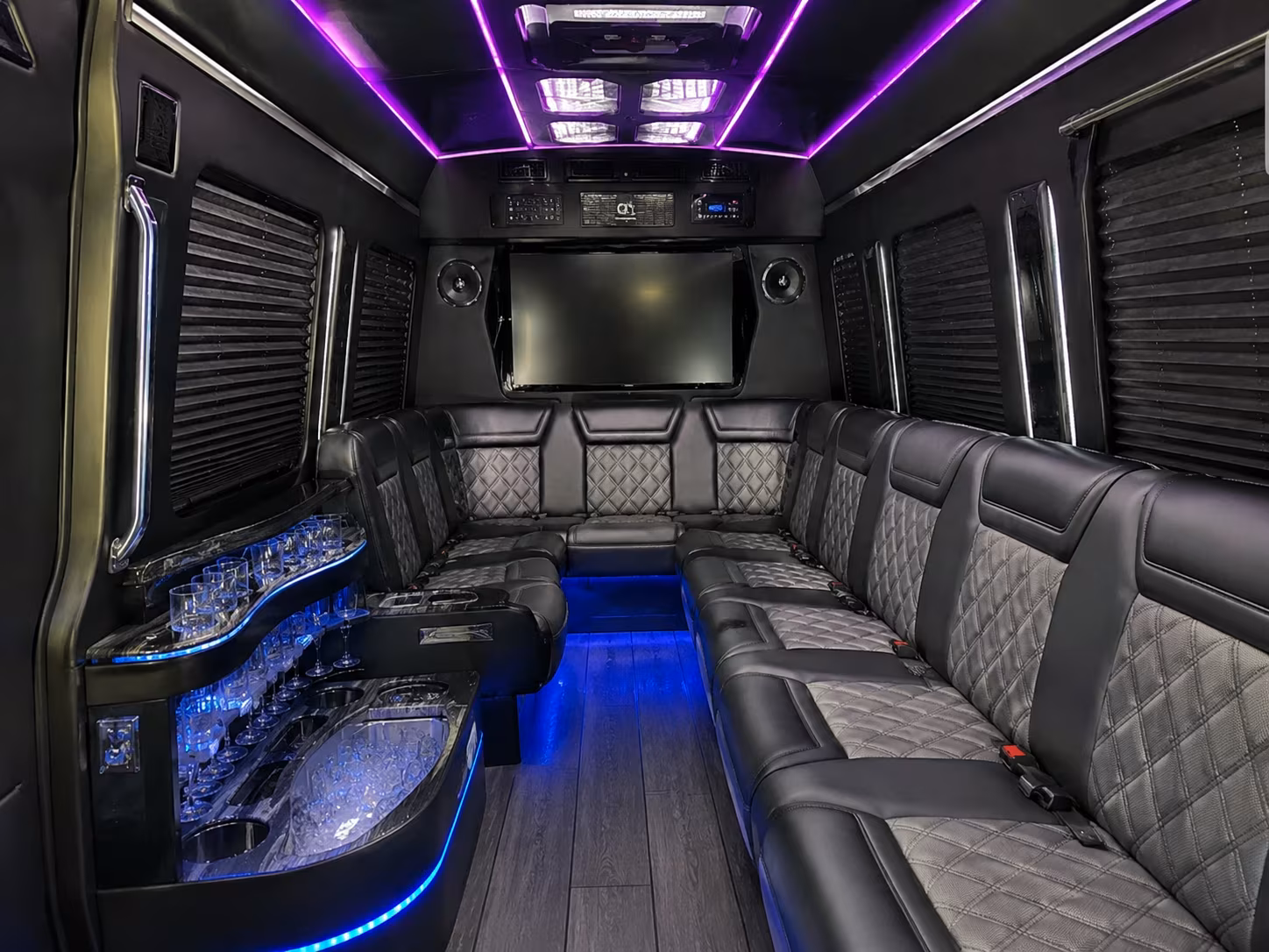 prom buses for layton high school northridge high and davis county schools