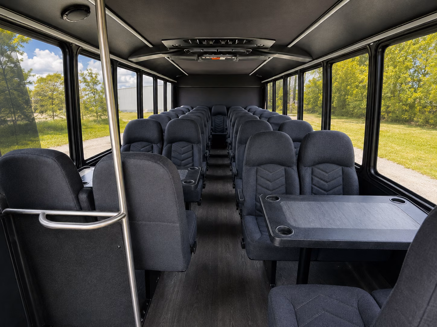 shuttle buses for layton wedding guests between hotels and venues